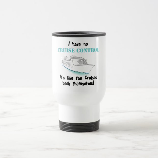 Mug De Voyage Contrôle de croisière (Centre)