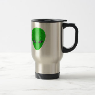 Mug De Voyage Contrôle mental de la tête de l'Alien