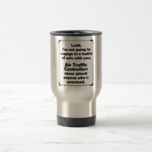 Mug De Voyage Contrôleur de la navigation aérienne de joute