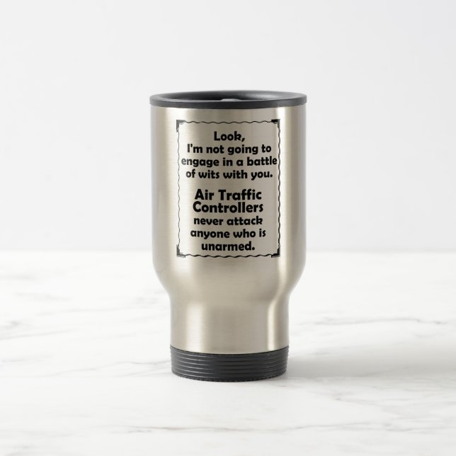 Mug De Voyage Contrôleur de la navigation aérienne de joute (Centre)