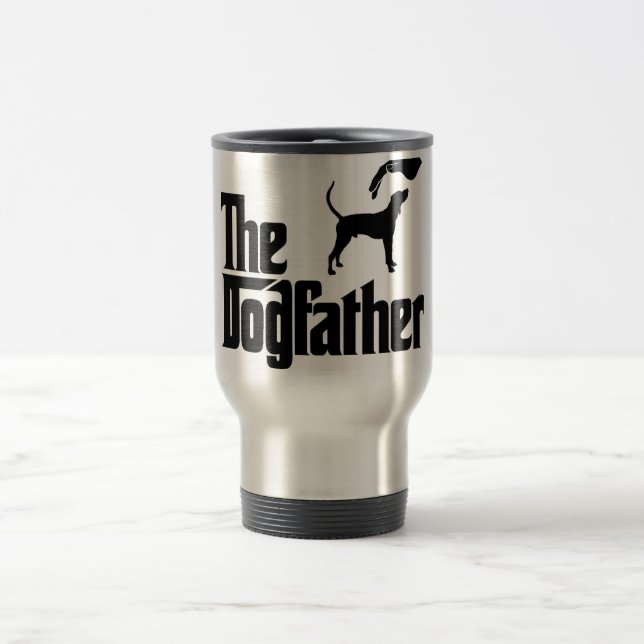 Mug De Voyage Coonhound de marcheur de Treeing (Centre)