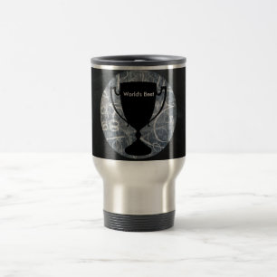 Mug De Voyage Copie noire du "monde la meilleure" et blanche de