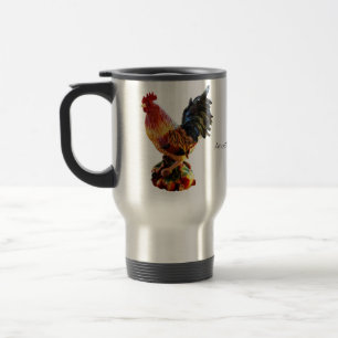 Mug De Voyage Coq personnalisé