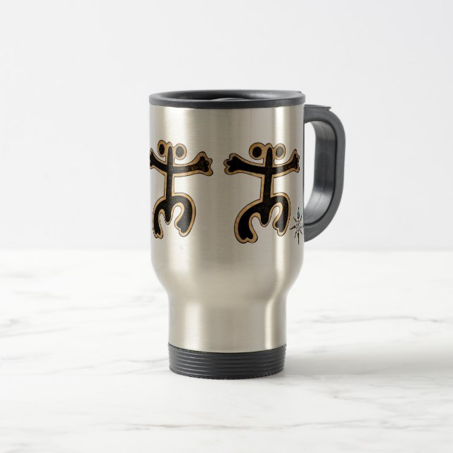 Mug De Voyage Coqui Taino (Devant droit)