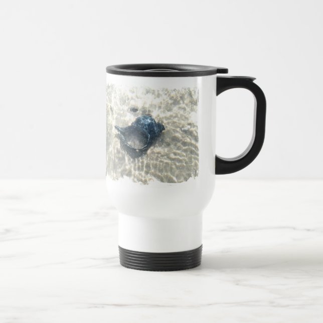 Mug De Voyage Coquillage noir (Droite)