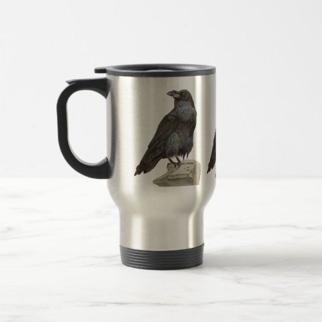 Mug De Voyage Corbeau (Gauche)