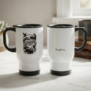 Mug De Voyage Corbeau baroque onyx gothique lunatique