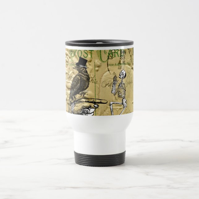 Mug De Voyage Corneille et squelette (Centre)
