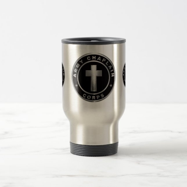 Mug De Voyage Corps d'aumôniers Vétéran de l'armée   (Centre)