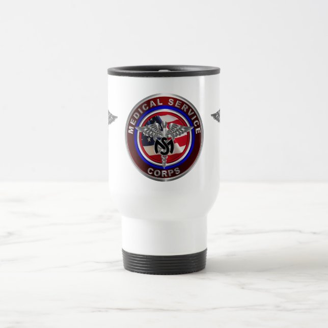Mug De Voyage Corps des services Médicales (Centre)