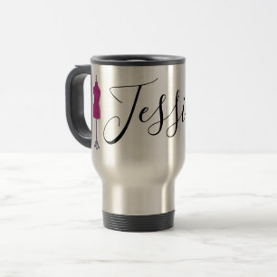 Mug De Voyage Costume personnalisé Créateur de mode Mannequin
