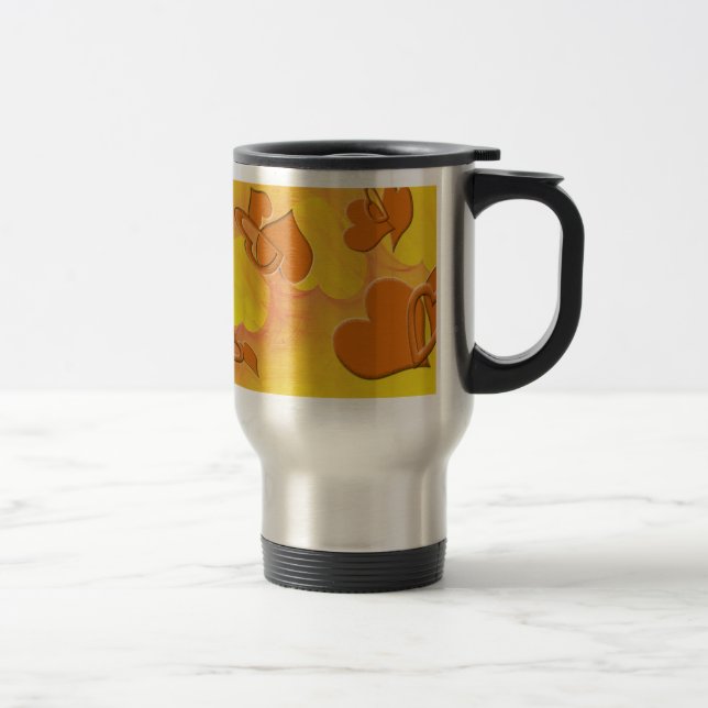 Mug De Voyage Côté plus doux de l'orange (Droit)