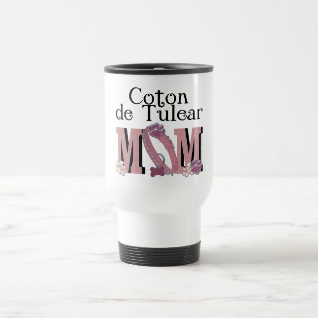 Mug De Voyage Coton de Tulear MOM (Centre)