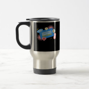 Mug De Voyage Cotravailleur d'aide émotionnelle - Bestie de trav