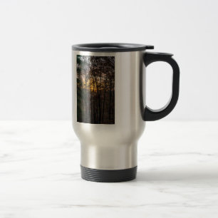 Mug De Voyage Coucher de soleil boisé SDC