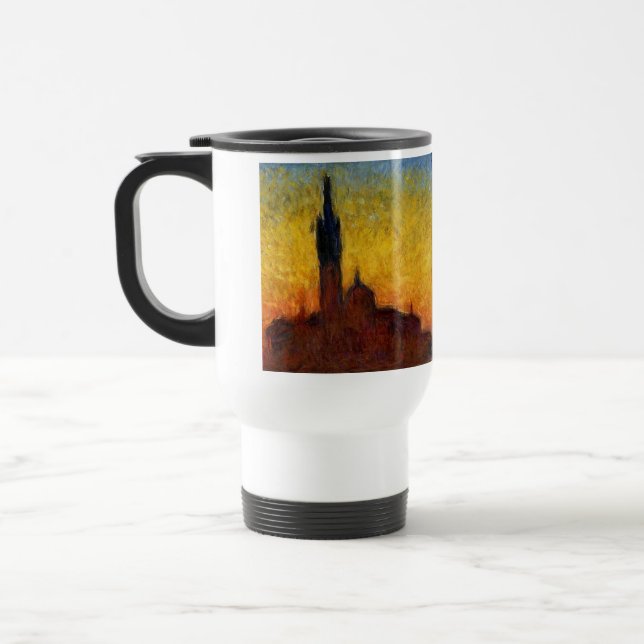 Mug De Voyage Coucher de soleil de Monet Venise Impressionnisme  (Gauche)