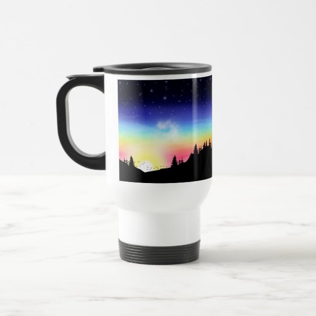 Mug De Voyage Coucher du soleil (Gauche)