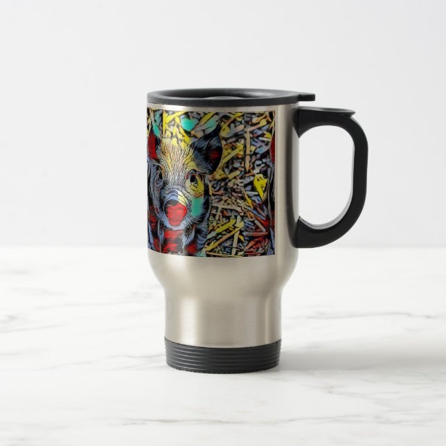 Mug De Voyage couleur kick - porcelet (Droit)