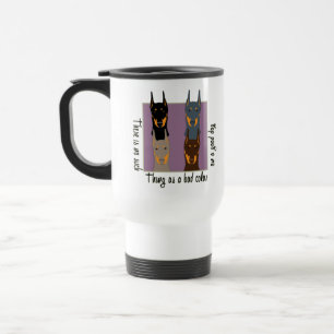 Mug De Voyage Couleurs de dobermann