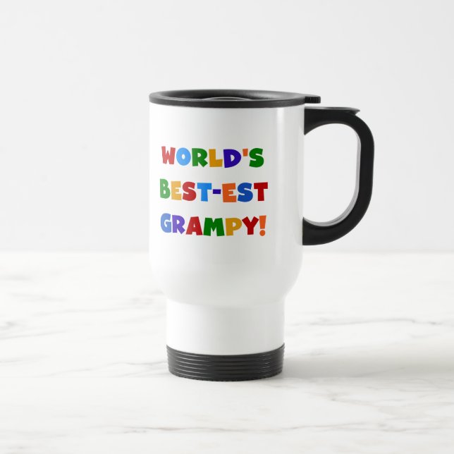 Mug De Voyage Couleurs vives T-shirts et cadeaux les plus grampé (Droite)