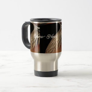 Mug De Voyage Coupe 40 oz avec poignée, Coupe en acier inoxydabl