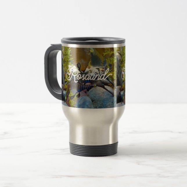 Mug De Voyage Coupe d'acier inoxydable, Coupe de tombeur personn (Devant gauche)