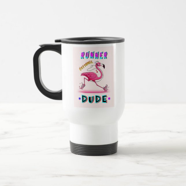 Mug De Voyage Coureur rythmique (Gauche)