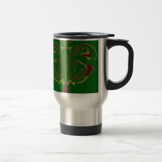 Mug De Voyage Couronne verte (Droit)