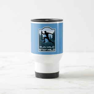 Mug De Voyage Course à pied sur sentier en plein air