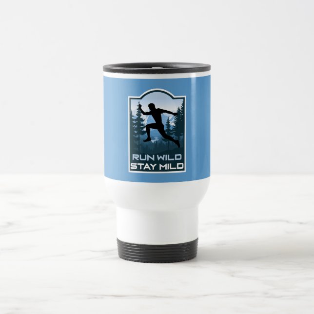 Mug De Voyage Course à pied sur sentier en plein air (Centre)
