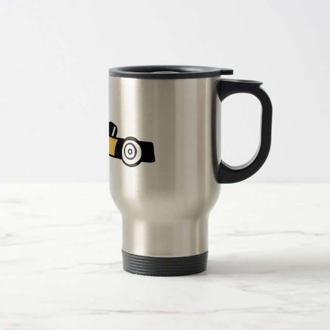 Mug De Voyage Course automobile, course automobile (Droit)