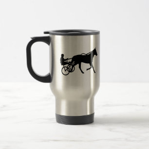 Mug De Voyage Course de trot de harnais