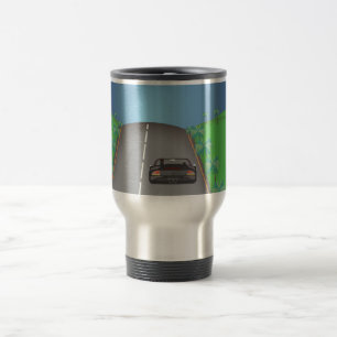 Mug De Voyage Course rétro arcade des années 80