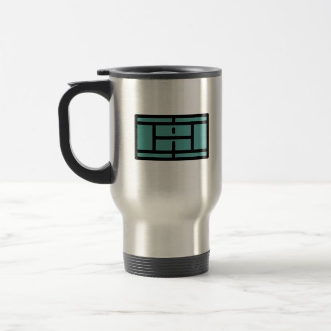 Mug De Voyage court de tennis (Gauche)