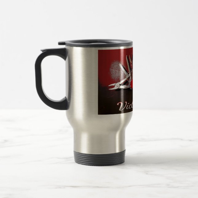 Mug De Voyage Couteau de poche Victorinox Musique (Gauche)