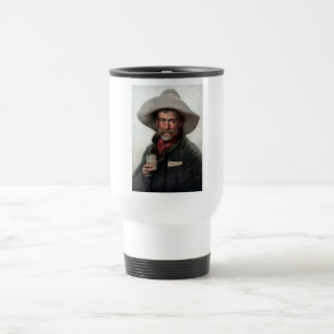 Mug De Voyage Cowboy espagnol Ranchero dans le Vieux-Ouest Saloo