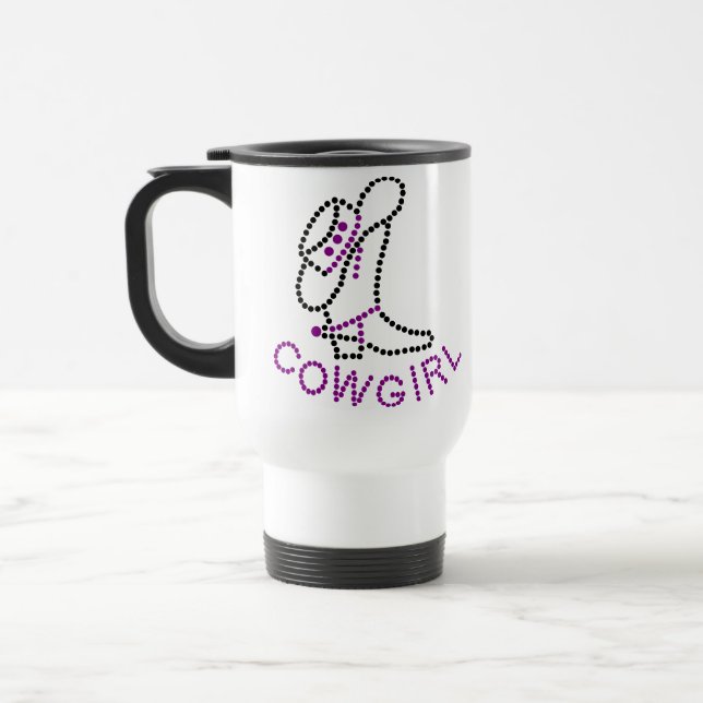 Mug De Voyage Cowgirl (Gauche)