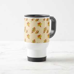Mug De Voyage Cozy autumn maple leaves oak leaves