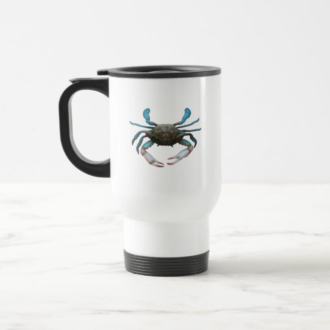 Mug de voyage Crabe Bleu (Gauche)