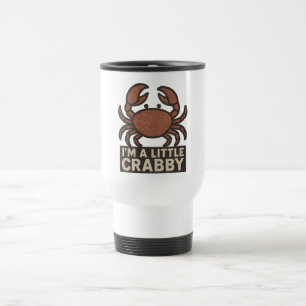 Mug De Voyage Crabe en détresse – Vintage “Je suis un peu grinch