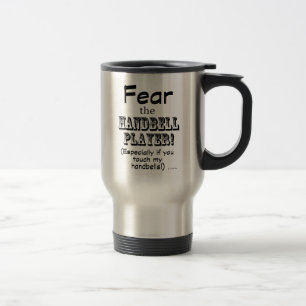 Mug De Voyage Crainte Le Joueur Handbell Voyage Mug
