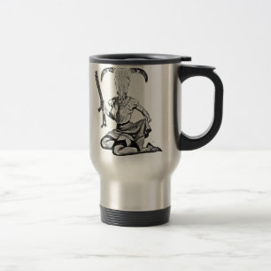 Mug De Voyage crâne de goupille- des années 70