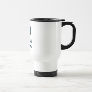 Mug De Voyage crâne denim