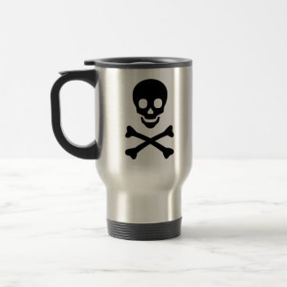 Mug De Voyage Crâne et os croisés