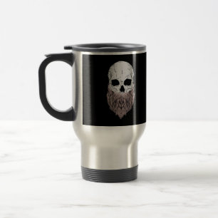 Mug De Voyage Crâne Halloween pour amateur de crânes barbus