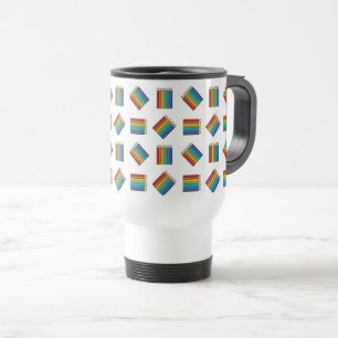 Mug De Voyage Crayons de couleur arc-en-ciel