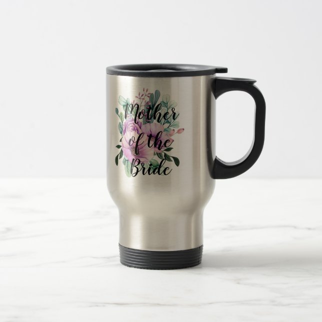 Mug De Voyage Créer sa propre mère de BRIDE GROOM cadeau nommé F (Droit)