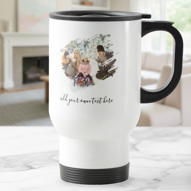 Mug De Voyage Créez vos propres 2 photos (Créateur téléchargé)