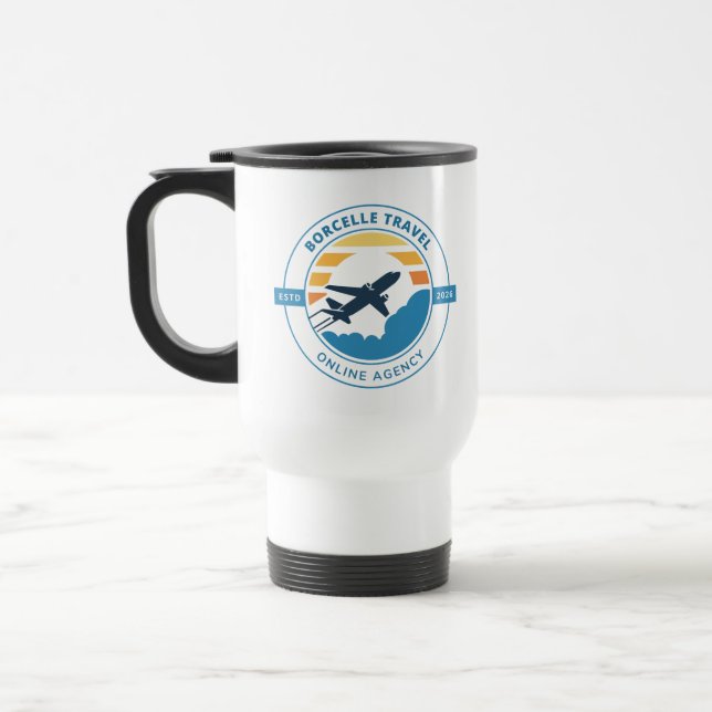Mug De Voyage Créez Votre Propre 15oz  (Gauche)