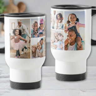 Mug De Voyage Créez Votre Propre Collage de Photos